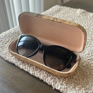 Authentic Chloe cat eye sunglasses in black